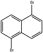 1,5-DIBROMONAPHTHALENE Structure