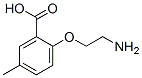 벤조산,2-(2-아미노에톡시)-5-메틸-(9CI) 구조식 이미지