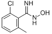 2-CHLORO-N-HYDROXY-6-METHYL-BENZAMIDINE 구조식 이미지