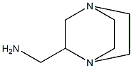 1,4-Diazabicyclo[2.2.2]octane-2-methanamine,(+)-(9CI) Structure