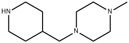 1-Methyl-4-(Piperidin-4-Ylmethyl)Piperazine Structure