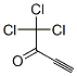 3-Butyn-2-one,  1,1,1-trichloro- Structure