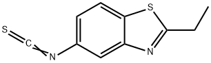 Benzothiazole, 2-ethyl-5-isothiocyanato- (9CI) Structure