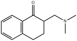 2-[(Dimethylamino)methyl]tetralin-1-one Structure