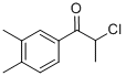 1-Propanone, 2-chloro-1-(3,4-dimethylphenyl)- (9CI) 구조식 이미지