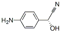 벤젠아세토니트릴,4-아미노-알파-하이드록시-,(알파R)-(9CI) 구조식 이미지
