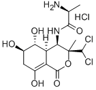 Antibiotic BN 183B hydrochloride Structure