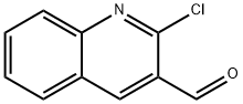 2-CHLOROQUINOLINE-3-CARBALDEHYDE 구조식 이미지