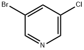 3-Bromo-5-chloropyridine Structure