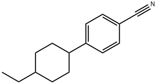 4-(4-ETHYLCYCLOHEXYL)BENZONITRILE 구조식 이미지