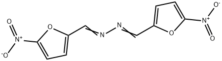 5-nitro-2-furaldehyde (5-nitrofurfurylene)hydrazone  구조식 이미지