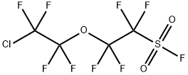 2-(2-CHLORO-1,1,2,2-TETRAFLUOROETHOXY)-1,1,2,2-TETRAFLUORO-ETHANESULFONYL FLUORIDE Structure