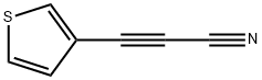 2-Propynenitrile, 3-(3-thienyl)- (9CI) Structure