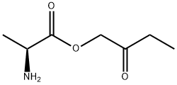 L-Alanine, 2-oxobutyl ester (9CI) Structure