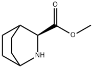 2-Azabicyclo[2.2.2]octane-3-carboxylicacid,methylester,(3S)-(9CI) 구조식 이미지