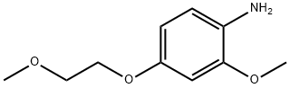 벤젠아민,2-메톡시-4-(2-메톡시에톡시)-(9CI) 구조식 이미지