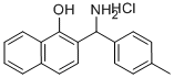 2-(AMINO-P-TOLYL-METHYL)-NAPHTHALEN-1-OL HYDROCHLORIDE Structure