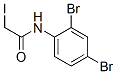 2-Iodo-2',4'-dibromoacetoanilide Structure