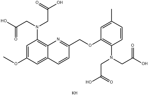 73630-23-6 2-[(2-amino-5-methylph2-[(2-amino-5-methylphenoxy)methyl]-6-methoxy-8-aminoquinoline-n,n,n',n'-tetraacetic acid tetrapotassium saltenoxy)methyl]-6-methoxy-8-aminoquinoline-n,n,n