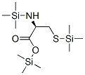 N,S-비스(트리메틸실릴)-L-시스테인트리메틸실릴에스테르 구조식 이미지
