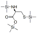 N,S-Bis(trimethylsilyl)-L-cysteine trimethylsilyl ester Structure