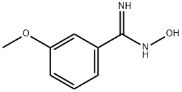 N-HYDROXY-3-메톡시-벤자미딘 구조식 이미지