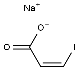 (Z)-3-Iodoacrylic acid sodium salt Structure