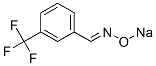 m-Trifluoromethylbenzaldehyde O-sodio oxime Structure