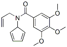 N-Allyl-N-(2,4-cyclopentadien-1-yl)-3,4,5-trimethoxybenzamide Structure