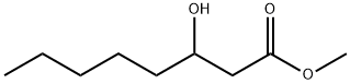 methyl 3-hydroxyoctanoate  Structure