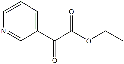 3-피리딘아세트산,A-OXO,에틸에스테르 구조식 이미지