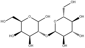 2-O-(A-D-GLUCOPYRANOSYL)-D-GALACTOSE 구조식 이미지