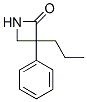 3-페닐-3-프로필아제티딘-2-온 구조식 이미지