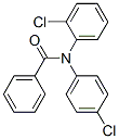 N-(o-Chlorophenyl)-N-(p-chlorophenyl)benzamide Structure