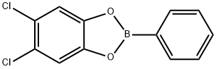 5,6-디클로로-2-페닐-1,3,2-벤조디옥사보롤 구조식 이미지