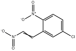 2-Nitro-5-cloro-beta-nitrostirene[이탈리아어] 구조식 이미지