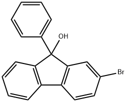 2-Bromo-9-phenyl-9H-fluoren-9-ol Structure