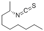 (S)-(+)-2-NONYL ISOTHIOCYANATE Structure