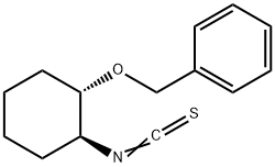 (1S,2S)-(+)-2-BENZYLOXYCYCLOHEXYL ISOTHIOCYANATE Structure