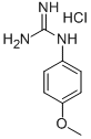 N-(4-메톡시페닐)구아니딘염화물 구조식 이미지