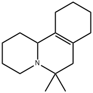 1,3,4,6,7,8,9,10,11,11b-Decahydro-6,6-dimethyl-2H-benzo[a]quinolizine Structure