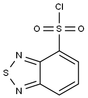 2,1,3-벤조티아디아졸-4-설포닐클로라이드 구조식 이미지