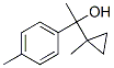 알파-4-디메틸-알파-(1-메틸시클로프로필)벤질알코올 구조식 이미지