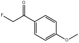 Ethanone, 2-fluoro-1-(4-methoxyphenyl)- (9CI) Structure