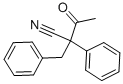 2-BENZYL-3-OXO-2-PHENYLBUTYRONITRILE 구조식 이미지