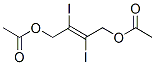 2,3-디오도-2-부텐-1,4-디올디아세테이트 구조식 이미지