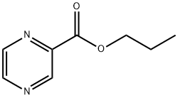 Pyrazinecarboxylic acid, propyl ester (9CI) Structure