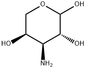 L-Arabinopyranose, 3-amino-3-deoxy- (9CI) Structure