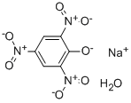 Sodium picrate monohydrate Structure