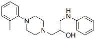 1-anilino-3-[4-(2-methylphenyl)piperazin-1-yl]propan-2-ol 구조식 이미지